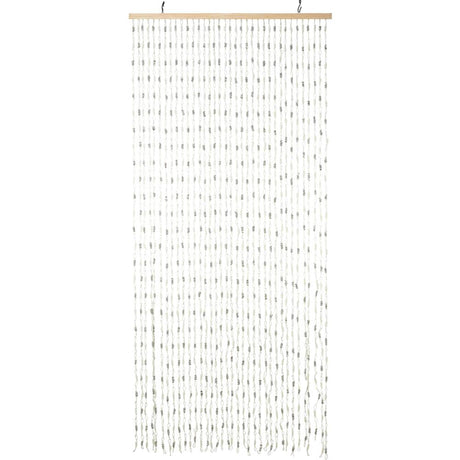 H S Collection H S Collection Rideau de porte 90x200 cm bambou multicolore