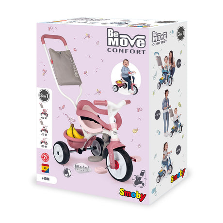 Smoby Be Comfort Tricycle Pink