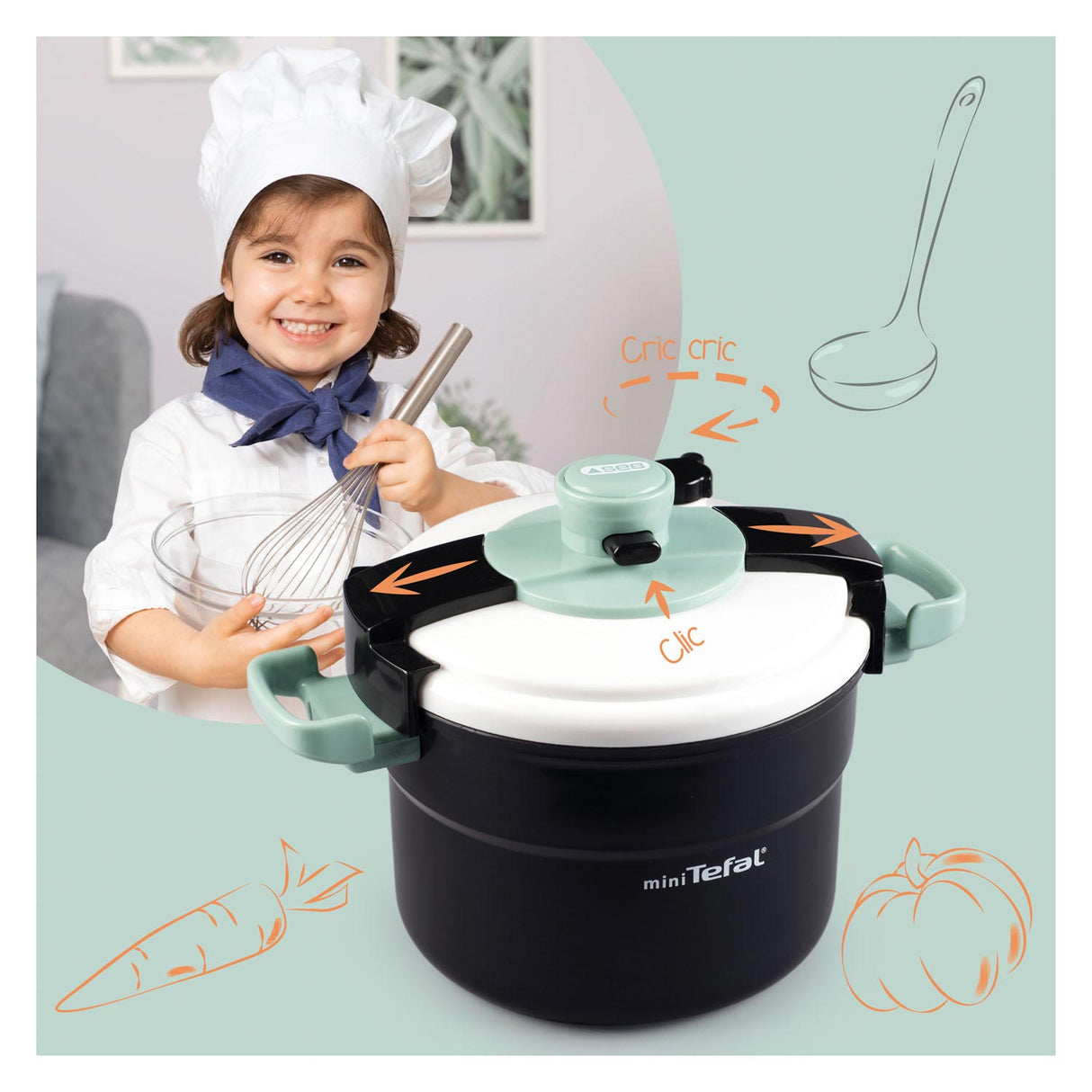 Smoby Tefal Clipso Pressure Cooker