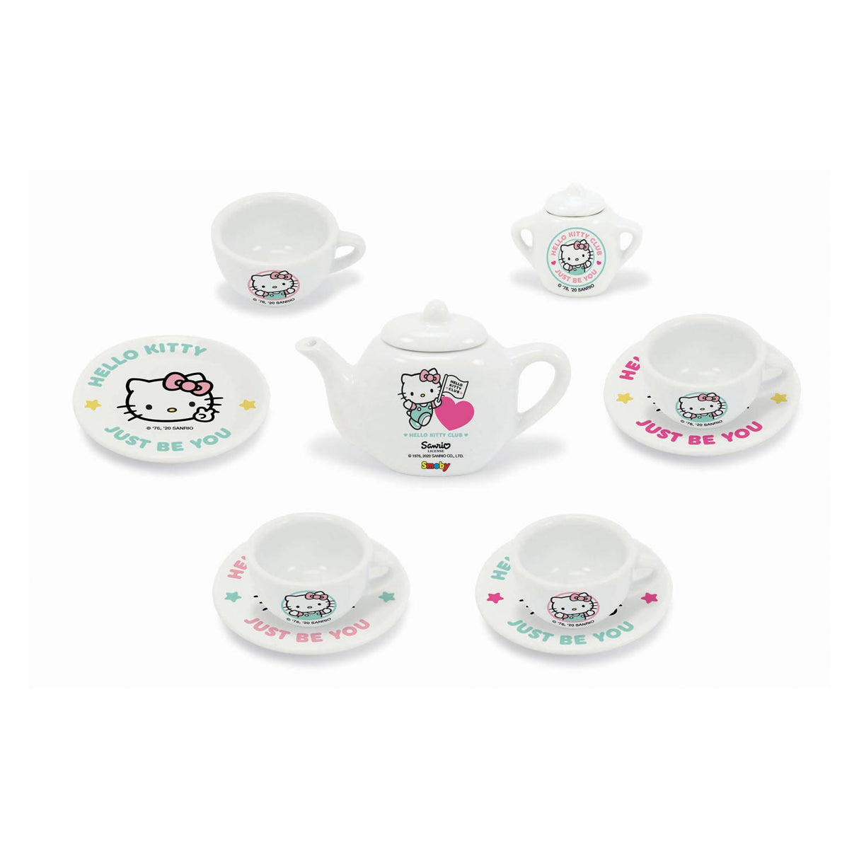 Smoby Hello Kitty Porcelana Tea Set 12dlg.