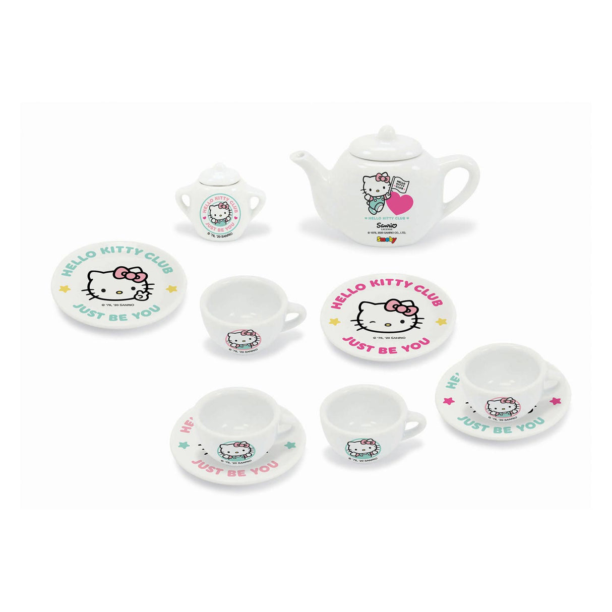 Smoby Hello Kitty Porcelana Tea Set 12dlg.