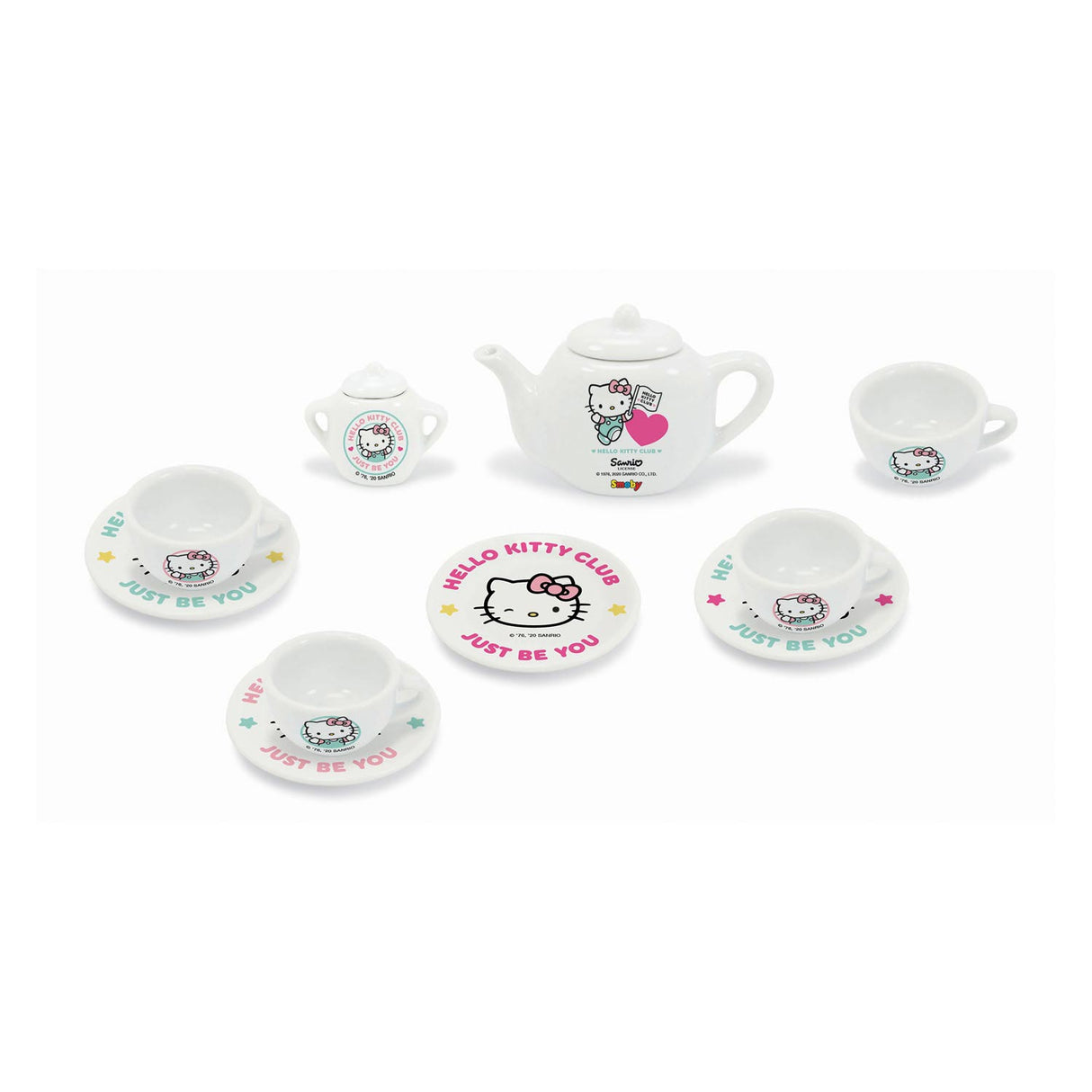 Smoby Hello Kitty Porcelana Tea Set 12dlg.