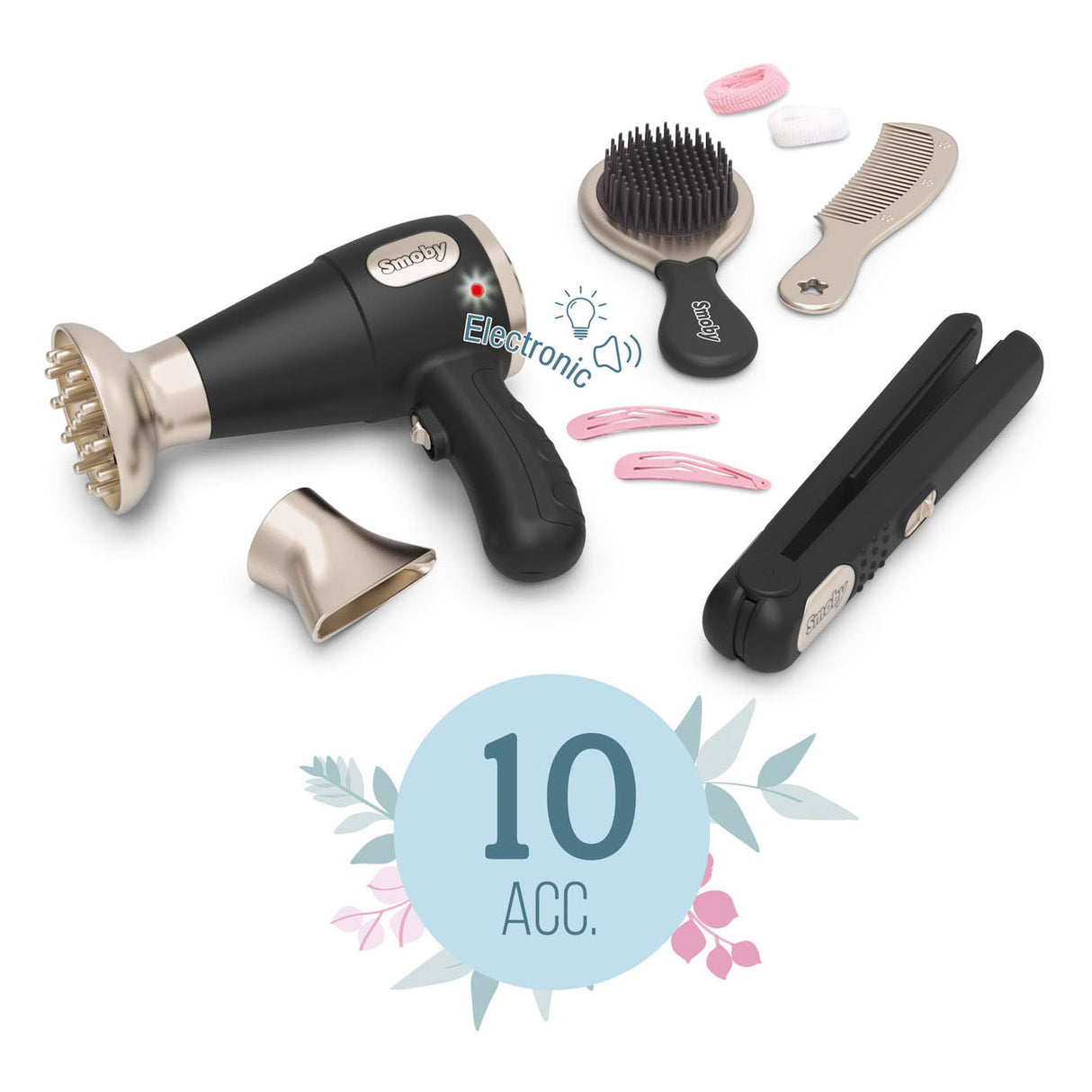 Smoby My Beauty Hair Accessori, 10dlg.