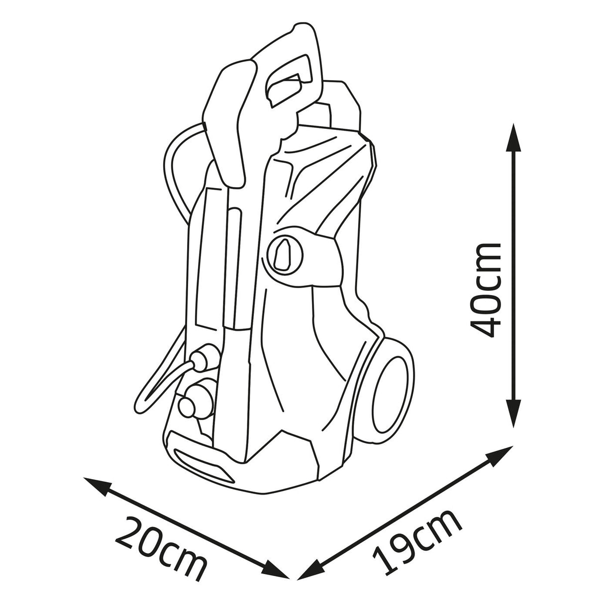 Smoby Karcher à haute pression Pulprolleur Trolley