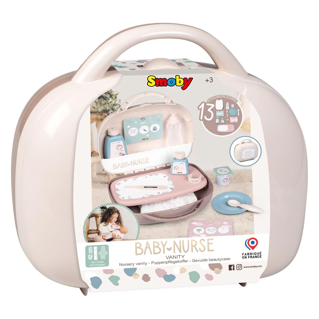 SMOBY - SET BABY Nurse Care SET 8DLG.