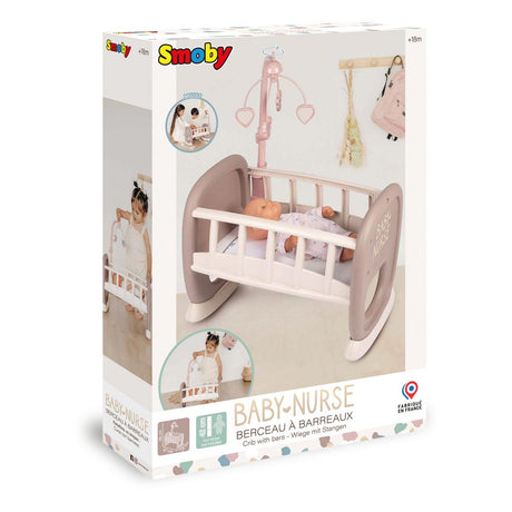 Smoby Baby Nurse Rocking Bed