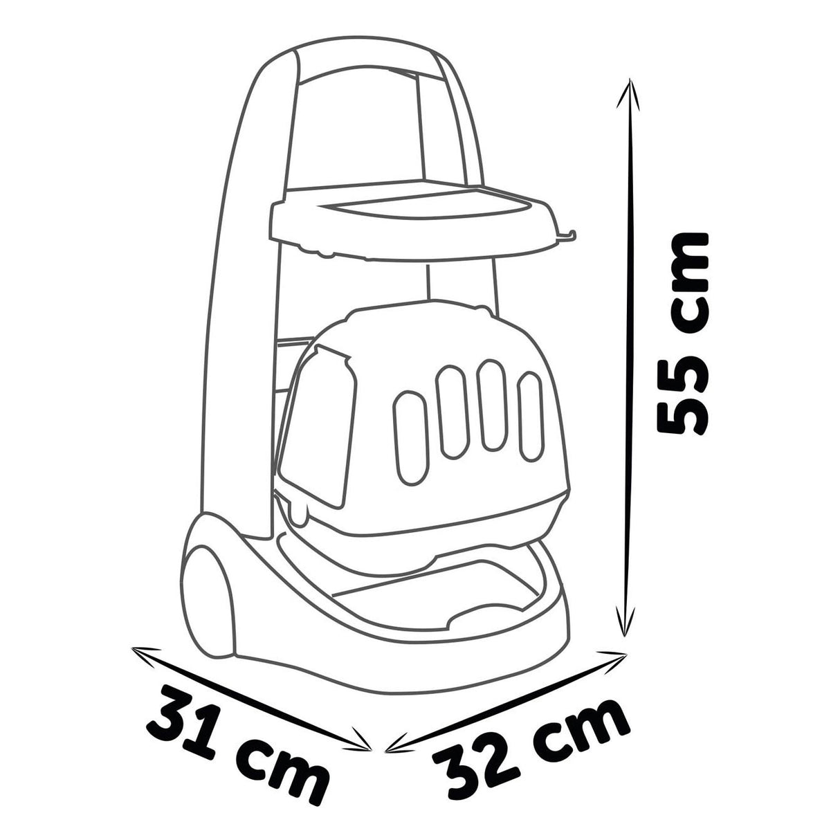 Smoby Dierendokter Trolley