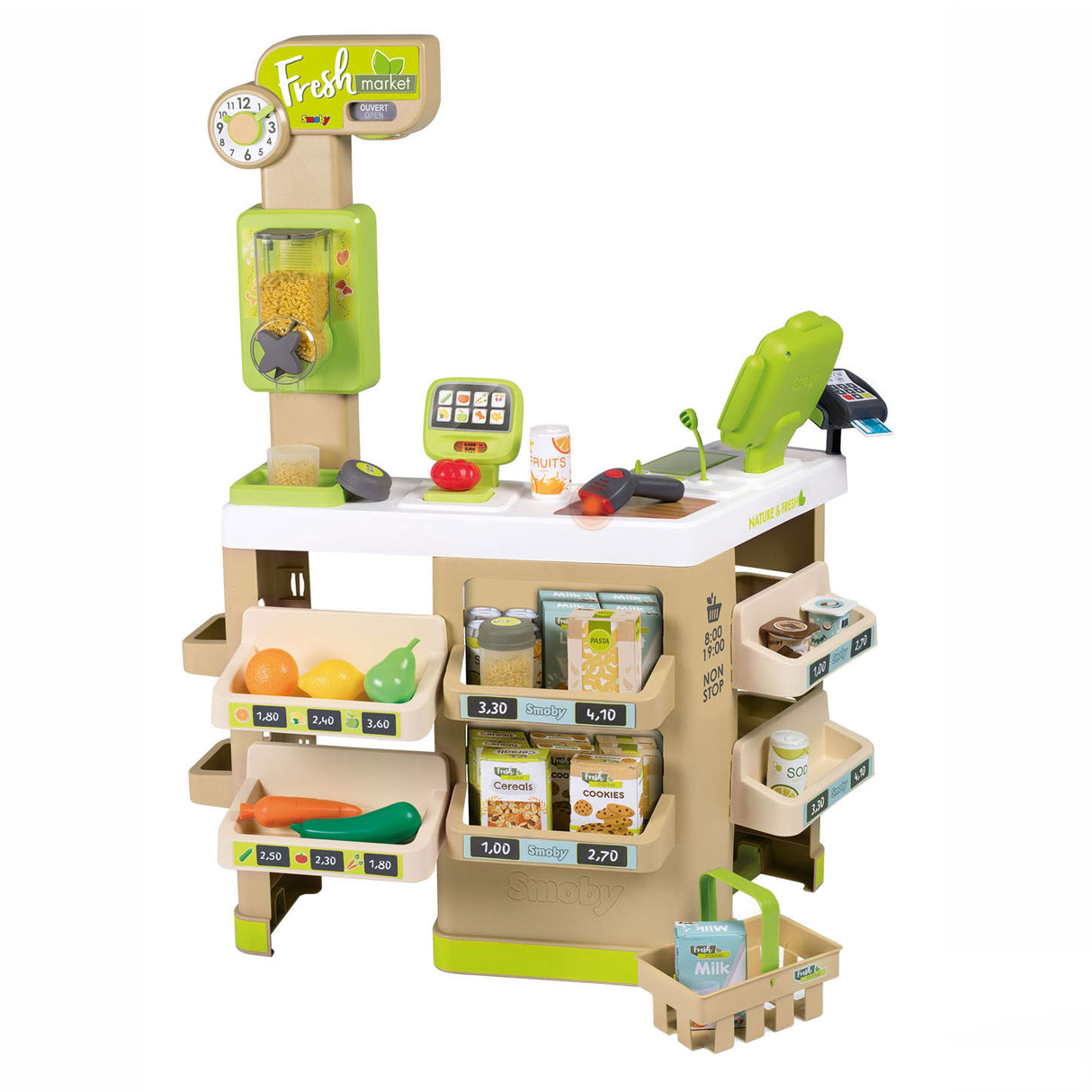 Supermercado Smoby Fresh. 43dlg.