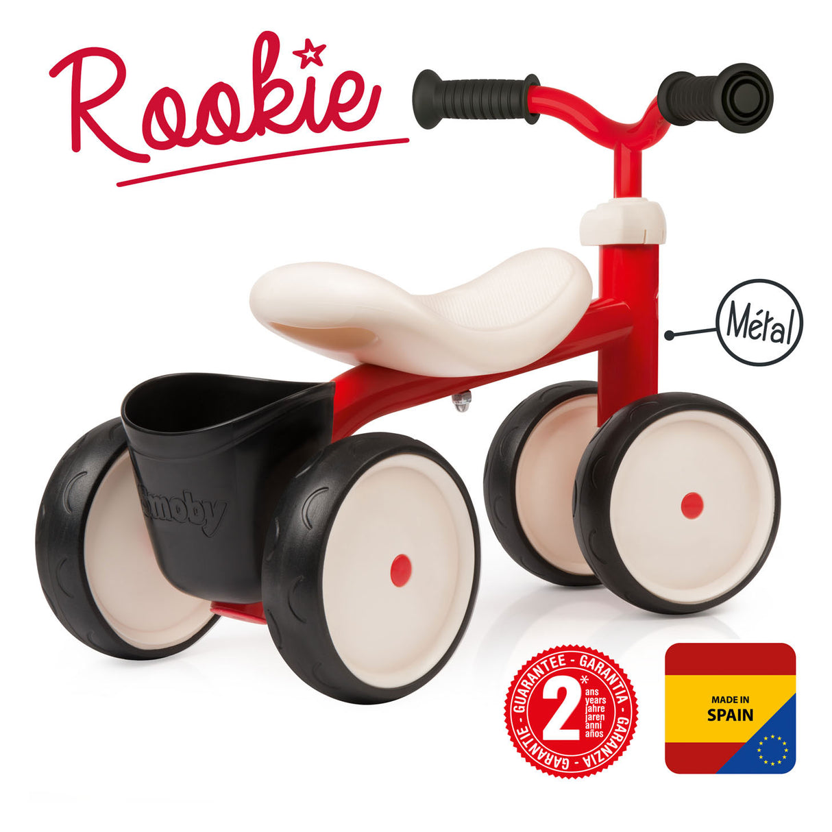 Auto da passeggiata rookie rossa rookie rossa