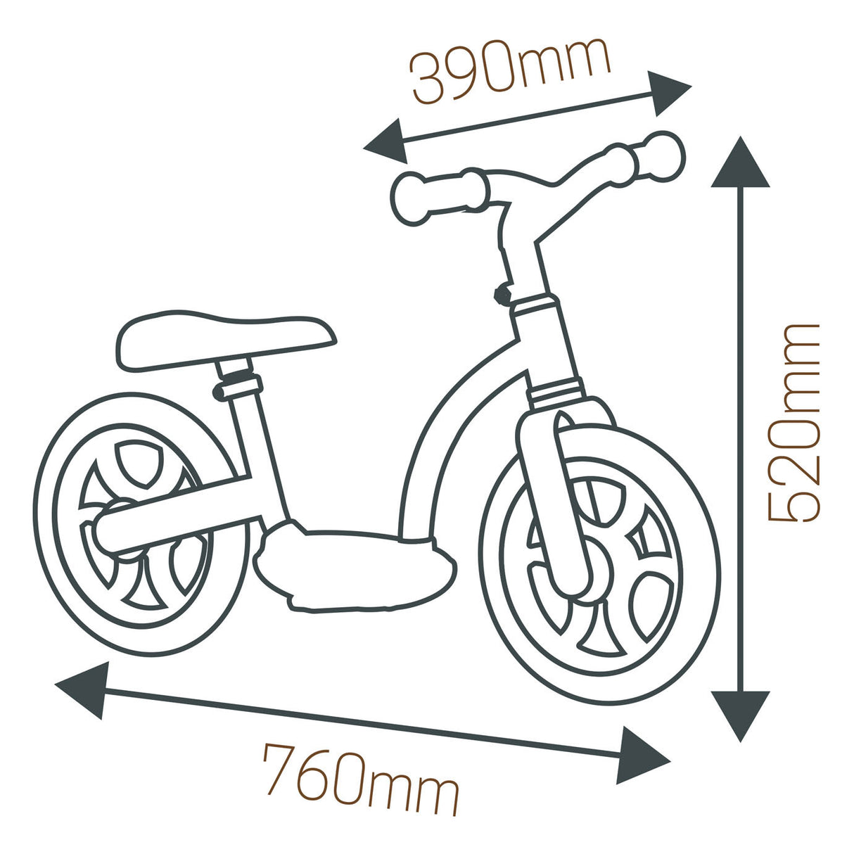 Smoby Balance Bike Comfort Fiets