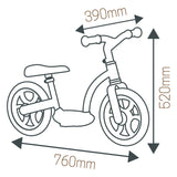 Smoby Balance Bike Comfort BreedFiets