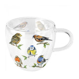 Espèces d'oiseaux en verre Ambiente blanc