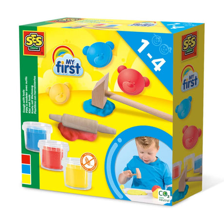 Ses creative ses ma première argile avec outils - 3 pots en argile