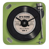 Ootb horloge murale tourne-disque verre ø20cm