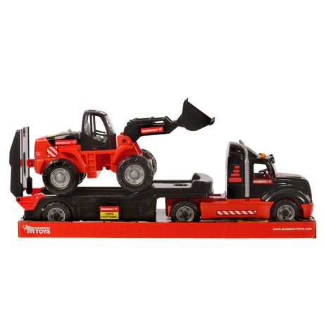 Mammoet Toys Cavallino Mammoet Torpedo Truck avec excavateur
