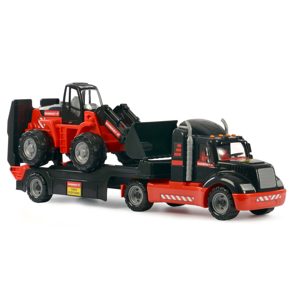 Mammoet Toys Cavallino Mammoet Torpedo Truck avec excavateur