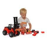 Mammoet Toys Mammoet forklift with building blocks