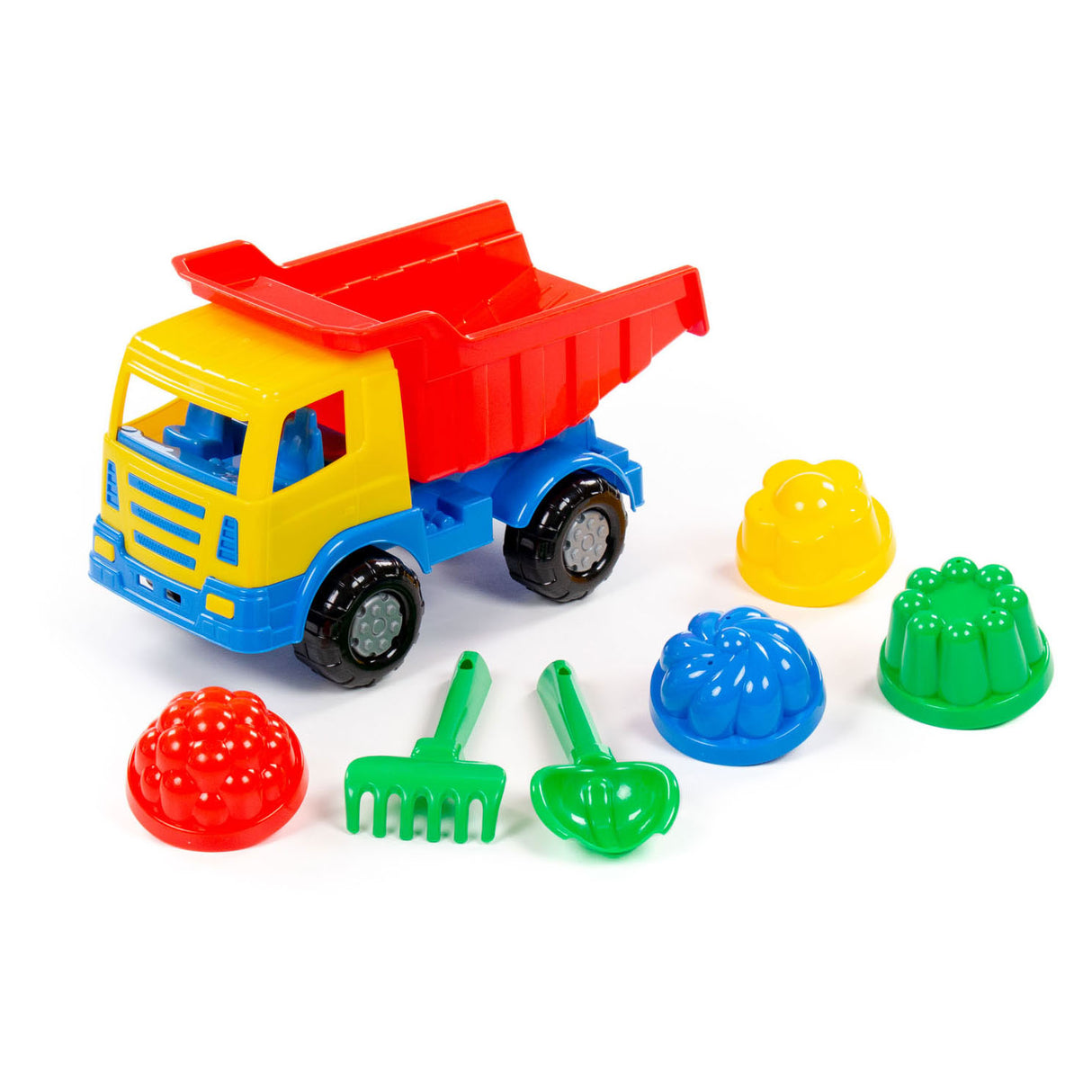 Ensemble de plage Cavallino avec camion, 7 pièces.