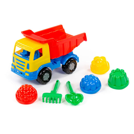 Ensemble de plage Cavallino avec camion, 7 pièces.