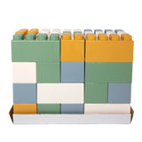 Cavallino Toys Building Blocks XXL Pastel Colors, 45dlg.