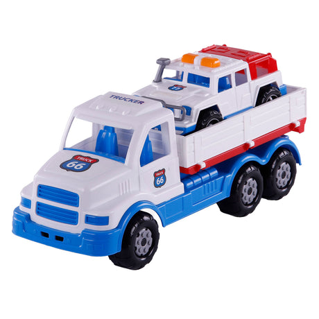Camion de torpille cavallino xl avec jeep, 46,6 cm