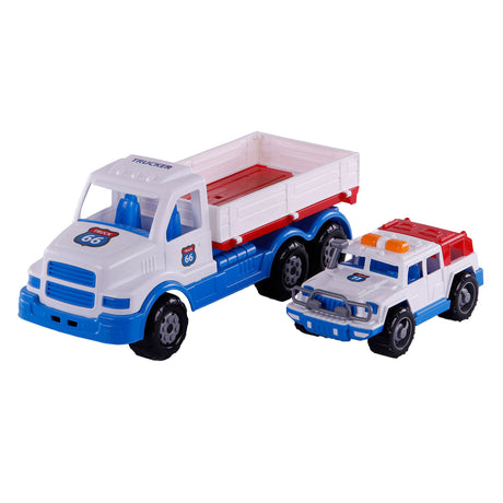 Camion de torpille cavallino xl avec jeep, 46,6 cm