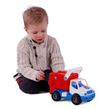 Cavallino Grip Garbage Camion avec des pneus en caoutchouc, 29 cm