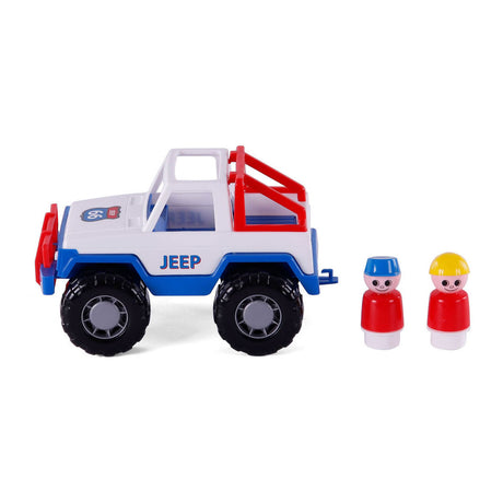 Jeep de Cavallino avec 2 figurines