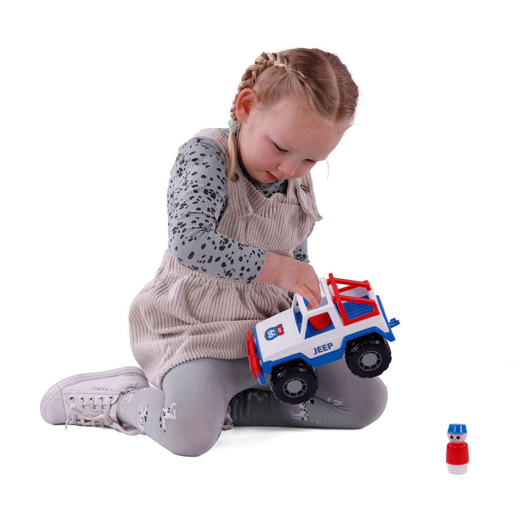 Jeep de Cavallino avec 2 figurines