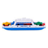 Cavallino toys veerboot 45 cm + 4 voertuigen