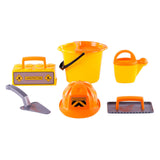 Toys Cavallino Toys Cavallino Brick Set avec outils et casque, 6dlg.