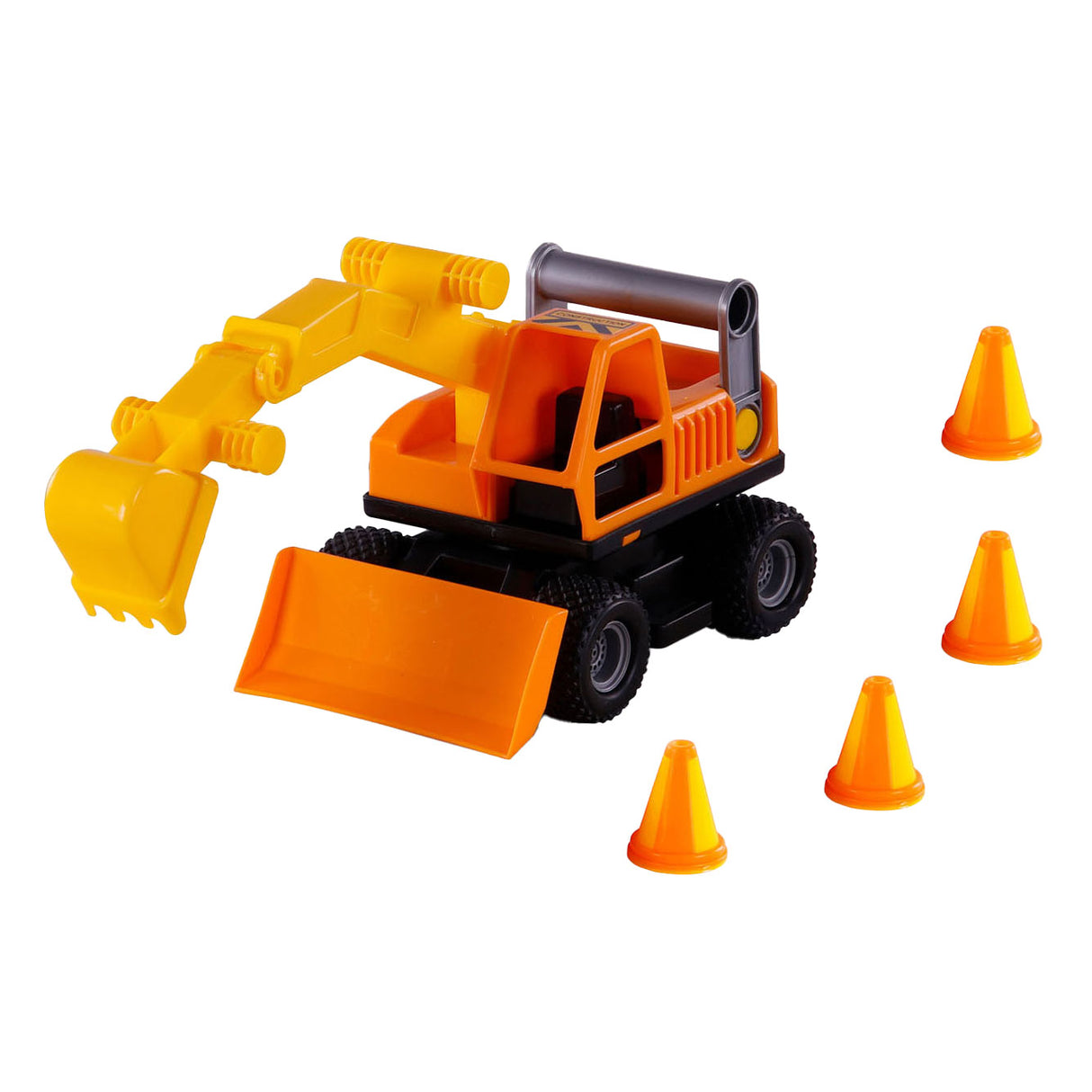Excavatrice de la poignée Cavallino avec pneus en caoutchouc, 29 cm