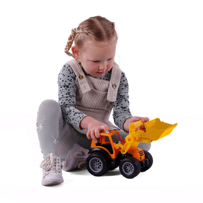 Tracteur de poignée Cavallino avec pneus en caoutchouc, 32 cm