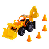 Toys de Cavallino Toys Cavallino Grip Excavator Tripteur avec pneus en caoutchouc, 38,5 cm