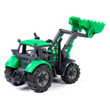 Tracteur Cavallino avec pellette verte, échelle 1:32