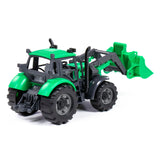 Cavallino Toys Cavallino -traktor med spade grønn, skala 1:32