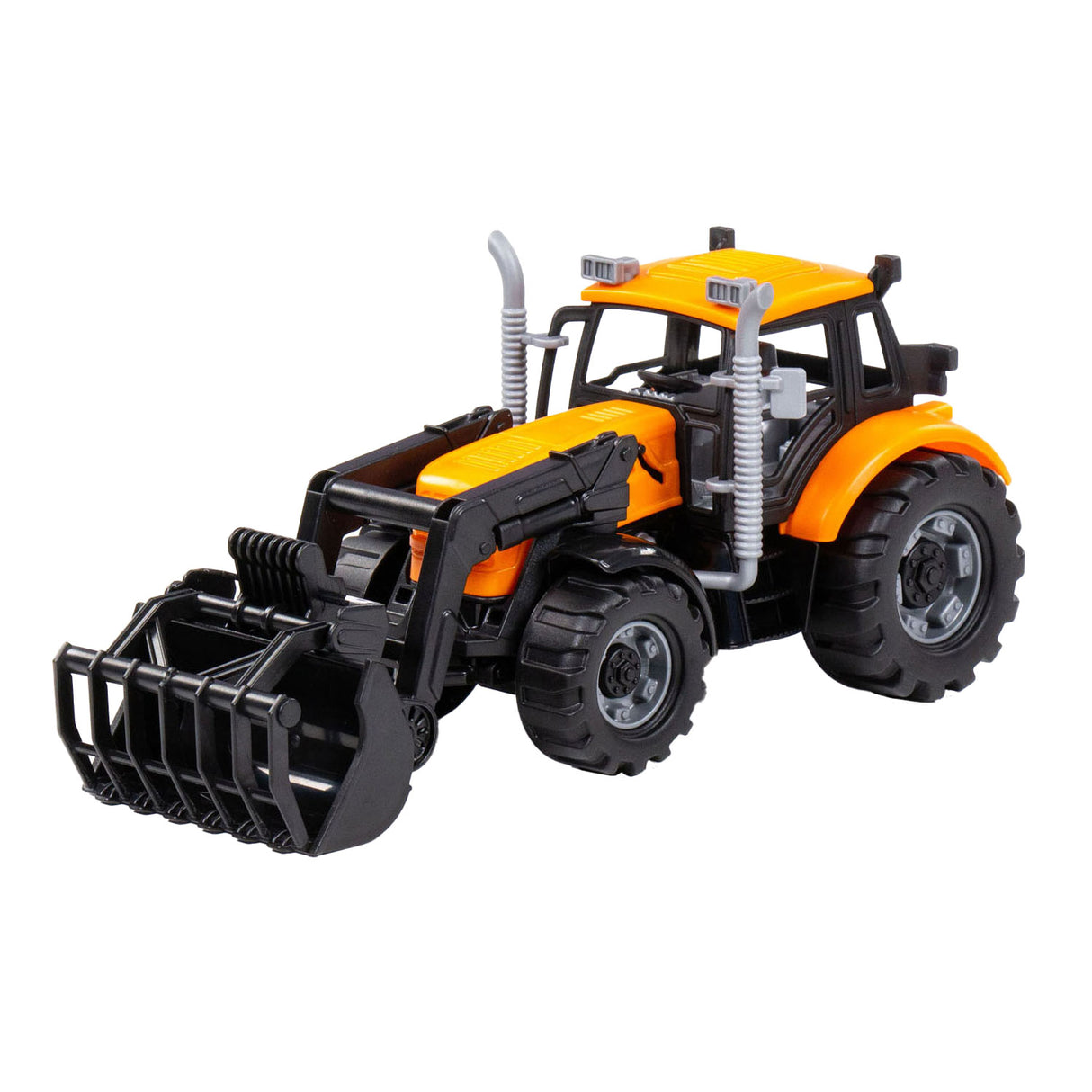 Traktor Cavallino Cavallino s nabíječkou žlutou, měřítko 1:32