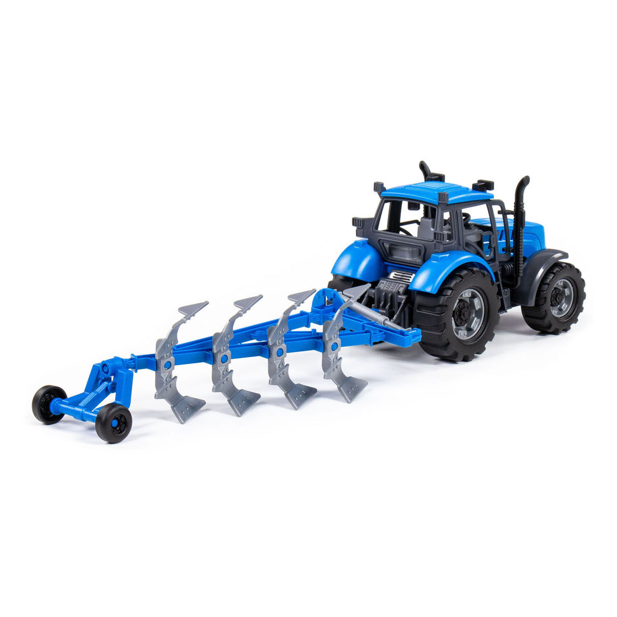Tracteur Cavallino avec équipe bleu, échelle 1:32