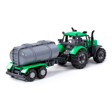 Tracteur de Cavallino avec réservoir de camion vert, échelle 1:32