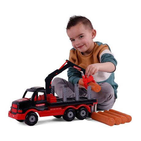 Toys Cavallino Toys Cavallino Mammoet Torpedo Wood Truck, 47,5 cm