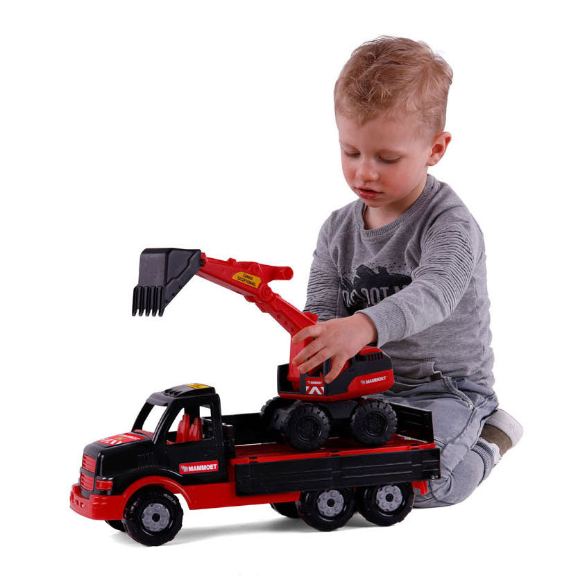 Cavallino Mammoet Torpedo Truck avec excavateur, 44,5 cm