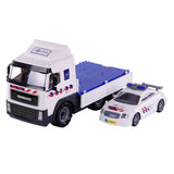 Camion de police de Cavallino et voiture de police, échelle 1:16