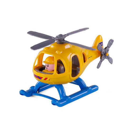 Cavallino Toys Cavallino Ambulance Helicopter with Play Figure, 29,5 cm