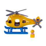 Cavallino Toys Cavallino Ambulance Helicopter with Play Figure, 29,5 cm