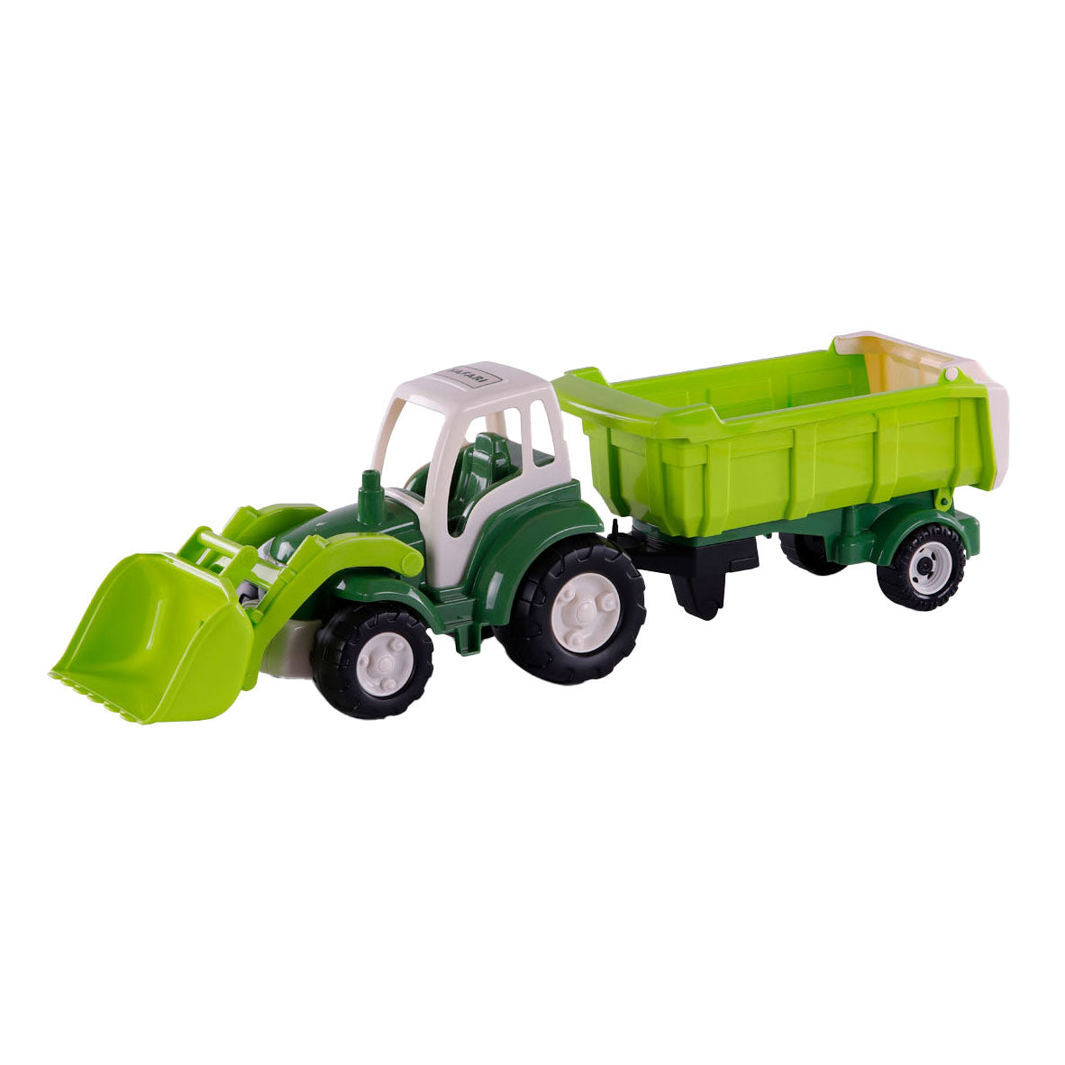 Toys Cavallino Toys Cavallino XL Green avec remorque inclinable, 86,5 cm