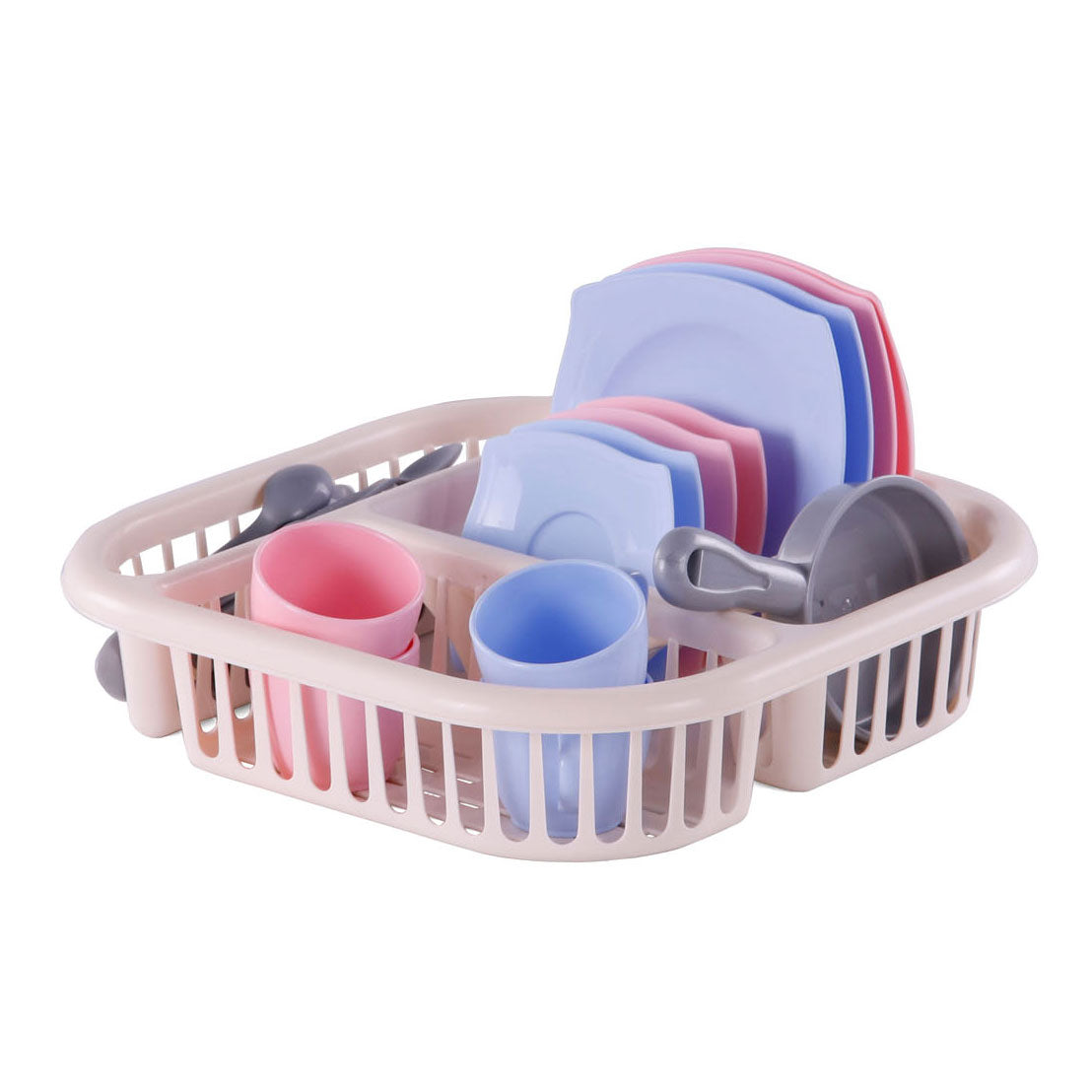 Service de Cavallino avec rack de lave-vaisselle rose, 30dlg.