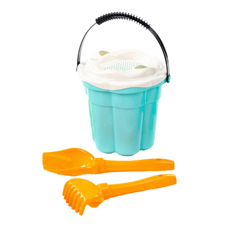 Cavallino Safari Classic Bucket Set bleu, 4dlg.