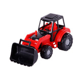 Cavallino Toys Tractor Expavator Tractor Red