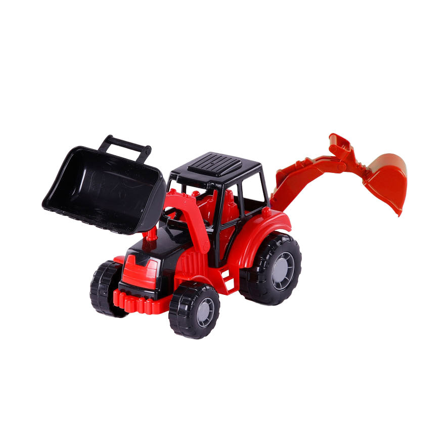 Cavallino Junior Excavator Tracteur rouge