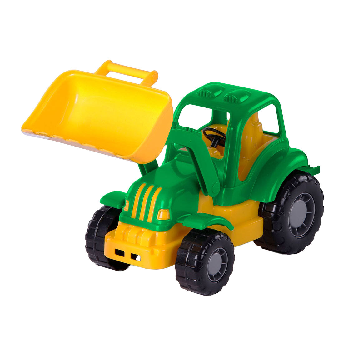 Cavallino toys cavallino klassieke tractor groen, 37cm